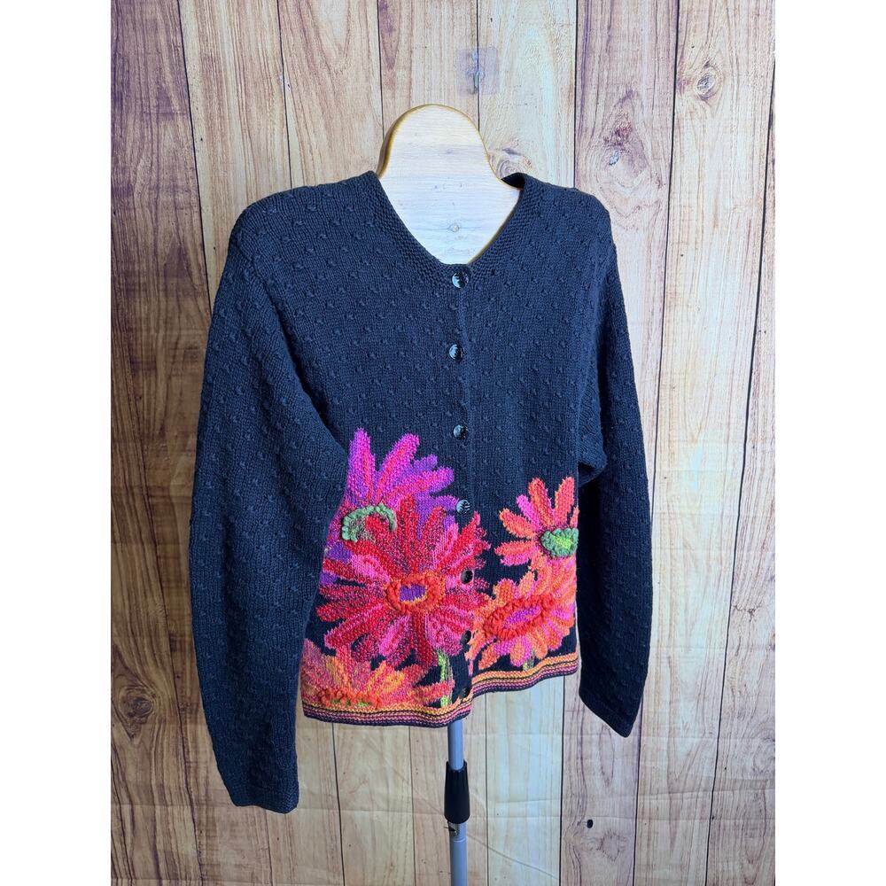 Vintage Fisher Hill Cardigan Handknit Size S